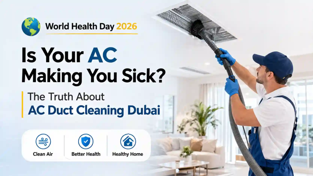 AC duct cleaning Dubai professional service removing dust and allergens for healthy indoor air