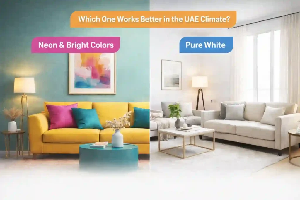 best interior colors for Dubai apartments 2026 with apartment painting Dubai services